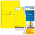HERMA 4296, HERMA Ordneretiketten A4 (4296) Gelb