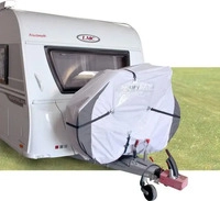 Hindermann 8472-2460, Hindermann Schutzh&uuml;lle UNIVERSAL ZWOO (2 Fahrr&auml;der)