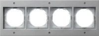 Gira 021465, Gira Abdeckrahmen (021465) Silber