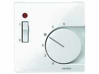 Merten Zentralplatte, Thermostat, Weiss