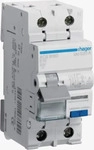 Hager ACS916D, Hager FI/LS-Schalter 1P+N 6kA B-16A 10mA ACS916D (ACS916D) Grau