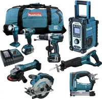 Makita DST221RMJ, Makita DST 221 (Tacker) (DST221RMJ) Blau/Schwarz