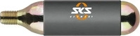 SKS 10006, SKS CO2-Patrone 24 g mit Gewinde offen (CO2-Ersatzkartuschen) (10006) Gold