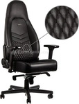 noblechairs NBL-ICN-RL-BLA, noblechairs ICON Echtleder (NBL-ICN-RL-BLA) Schwarz