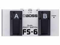 BOSS 86510099, BOSS (Electronics) Fusspedal FS-6 Silber