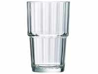 Esmeyer Longdrinkglas Norvege 410-675 0.27l glasklar, Trinkgläser, Weiss
