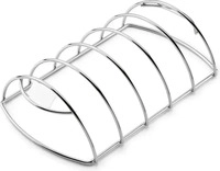 Weber 6605, Weber Spare-Rib-Halter (6605) Silber