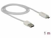 Delock USB-Kabel USB Typ A, 4-polig (M) (1 m, USB 2.0), USB Kabel