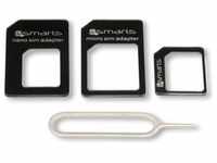 4smarts Universal SIM-Adapter Set 3 Stück, Weiteres Smartphone Zubehör,...