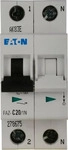 Eaton FAZ-C20/1N, Eaton MCB, 20A, C-type, 1Pole+N, 15kA (FAZ-C20/1N)