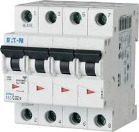 Eaton 279064, Eaton MOE FAZ-C32/4 LS-Schalter C-Char 32A, 4p (279064)