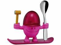 WMF Eierbecher mit Löffel lustiger Eierbecher Kinder Kunststoff McEgg pink (1 x)