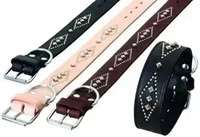 Beeztees 735302, Beeztees BZ LEDERHALSBAND ROT 32X10 (Hund, Allgemein) (735302)