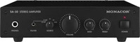 Monacor SA-50, Monacor Stereo-Verstaerker, 4xIn 2x12.5W (SA-50) Schwarz