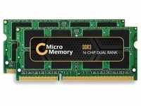 CoreParts DDR3 4 GB: 2 2 GB (2 x 2GB, 1066 MHz, DDR3-RAM, SO-DIMM), RAM, Grün