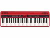 Roland GO:KEYS (61 Tasten), Keyboard, Rot, Schwarz
