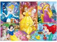 Clementoni 320.20140, Clementoni Brilliant Disney Prinzessin (104 Teile)