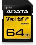 A-DATA ASDX64GUII3CL10-C, A-DATA Adata Premier ONE (64 GB, SDXC, U3, UHS-II)