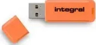 Integral INFD8GBNEONOR, Integral 8GB USB Drive NEON orange (8 GB, USB-A)