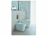 Duravit, WC Deckel, Stand-WC HAPPY D.2 BACK-TO-WALL tief 365x570mm Abgang waagerecht