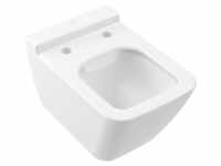 Villeroy & Boch, Toilette + Bidet, Wand-WC FINION tief, 375 x 560 mm, spülrandlos,