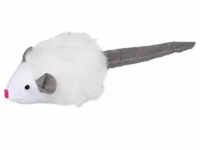 Trixie Plüschmäuse Squieky 6cm (Mausspielzeug), Katzenspielzeug