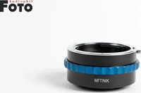 Novoflex MFT/NIK, Novoflex Adapter Nikon Objektive an MFT Kameras (MFT/NIK) Schwarz