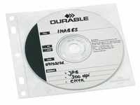 Durable CD/DVD COVER Pocket (CDs), CD- & Schallplatten Aufbewahrung, Transparent