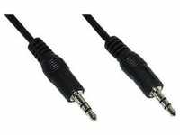 InLine Klinke Kabel (2 m, Einstiegsklasse, 3.5mm Klinke (AUX)), Audio Kabel