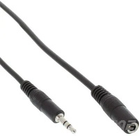InLine 99937, InLine Klinke Verl&auml;ngerung, 3,5mm Klinke St/Bu, Stereo (10 m, AUX