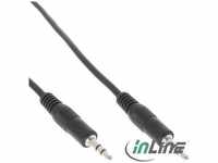 InLine Klinke Kabel, 3,5mm St/St, Stereo (10 m, Einstiegsklasse, 3.5mm Klinke (AUX))