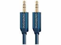 clicktronic MP3 (3 m, Mittelklasse, 3.5mm Klinke (AUX)), Audio Kabel