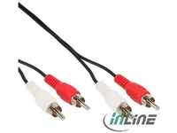InLine 89931L, InLine Cinch Kabel (20 m, Einstiegsklasse, Cinch)