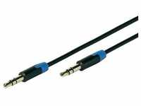 Vivanco 3.5mm auf 3.5mm (0.60 m, Einstiegsklasse, 3.5mm Klinke (AUX)), Audio Kabel