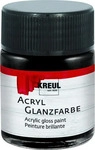Kreul 79512, Kreul Glanzlack 50 ml (Schwarz, 0.05 l) (79512), Grundpreis: &euro;
