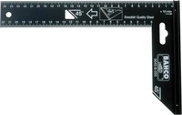 Bahco 9045-B-200, Bahco Pr&auml;zisionswinkel mit Stahlblatt 200 mm (9045-B-200) Schwarz