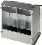 Kerbl 74102, Kerbl Futterautomat f&uuml;r Kaninchen (300 cl) (74102) Silber