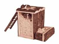 Trixie Spiel- & Buddelturm für Hamster 25.5x20x24.5cm, Kleintierstalleinrichtung