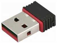 Allnet ALL-WA0100N, Allnet N0 Wireless b/g/n Nano WLAN Stick (USB) Schwarz