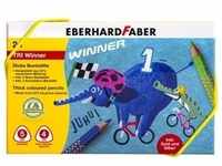 EberhardFaber, Malstifte, Eberhard Faber 518424 - TRI Winner Buntstifte, Box