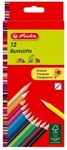 Herlitz 10412021, Herlitz Farbstift farbig sortiert 12 St./Pack. (12x) (10412021)