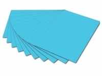 Folia, Bastelpapier, Tonpapier, DIN A4, 130 g/qm, himmelblau (130 g/m2, 100 x)