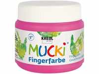 Mucki, Künstlerfarbe + Bastelfarbe, Fingerfarbe (Pink, 150 ml)