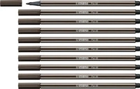 STABILO 68/65, STABILO Premium-Filzstift - Pen 68 - 10er Pack - umbra (10x) (68/65)