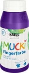 Mucki 23207, Mucki Fingerfarbe (750 ml) (23207) Violett, Grundpreis: &euro; 17,- / l