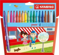 STABILO 280/18-01, STABILO power Filzstift (18x) (280/18-01)