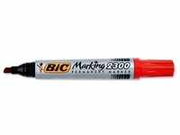 Bic Permanent-Marker Marking 2300 Ecolutions, rot (Grau, Rot, 5.30 mm) (32044069)