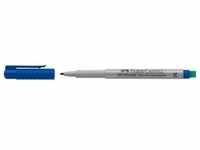 Faber-Castell, Marker, Overheadstift Multimark Non-Permanent (Blau, 1, 1 mm)