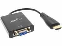 InLine 65003, InLine HDMI zu VGA und stereo Audio Konverter Kabel 1080p (Digital ->