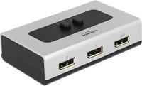 Delock 87668, Delock Switch 2-port Displayport 1.1 manuell (87668)